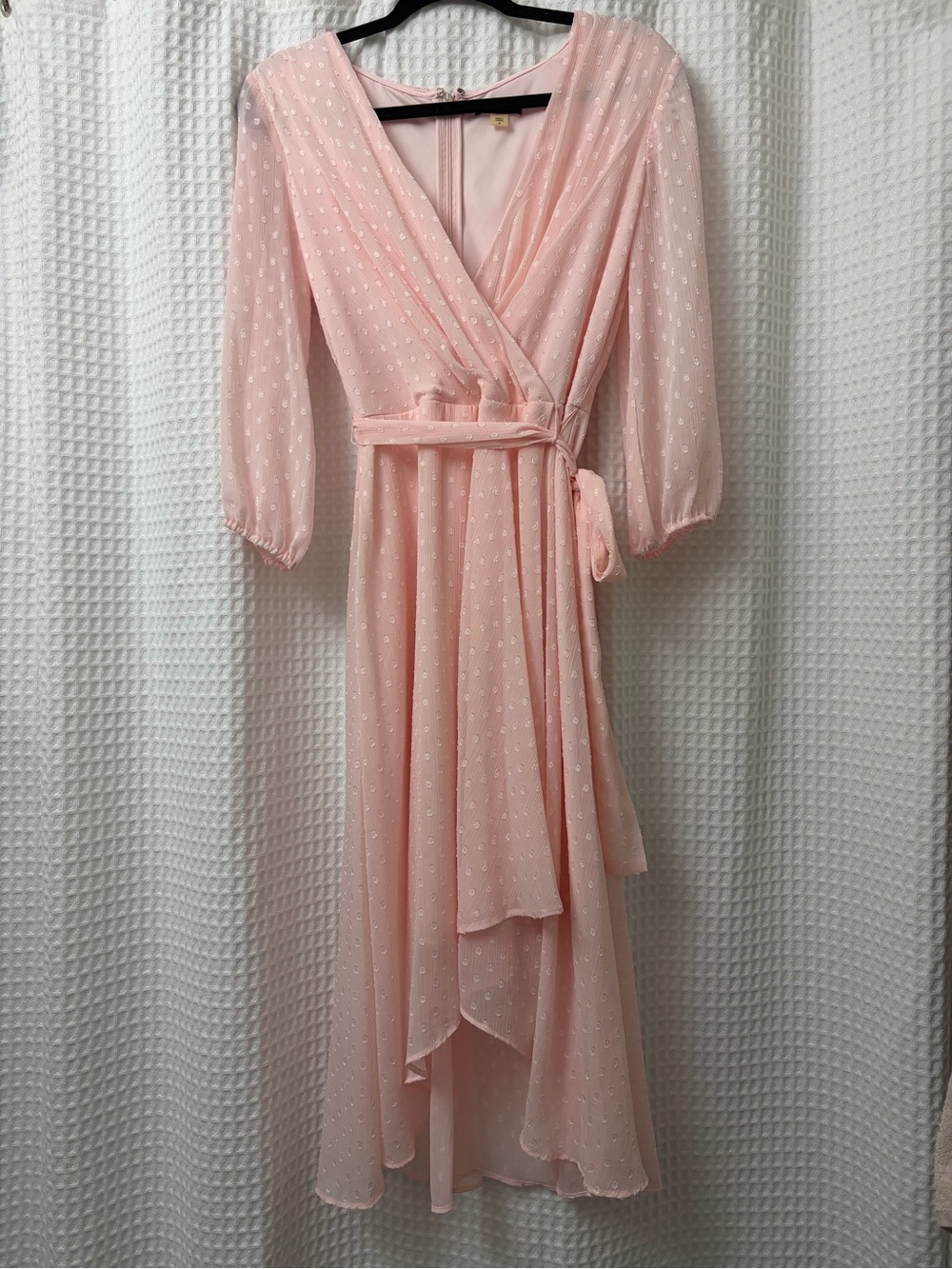 Tommy Hilfiger Light Pink Wrap Dress